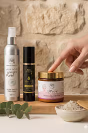 Pack Beauté Naturelle – Rose, Argile & Soin Capillaire - miniature 1
