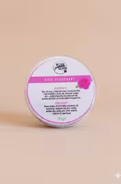 Ingrédients déodorant naturel rose bicarbonate zinc oxide argile blanche karité – 50g  - miniature 2