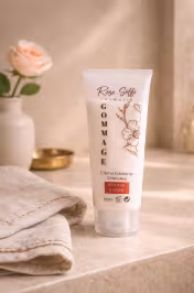 Tube gommage exfoliant 80ml Rose Soffi cosmetic – soin visage bio marocain - miniature 4