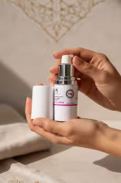 Format 15ml huile essentielle rose à l'argan biologique – soin précieux concentré cosmétique naturelle Maroc - miniature 3