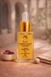 Ingrédients huile rose figue Barbarie bio – huile essentielle rose et huile graines cactus certifiée biologique - miniature 5