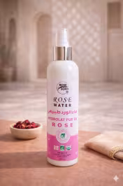 Posé hammam hydrolat rose bio 200ml ECOCERT USDA Bio Maroc – eau de rose distillée biologique Maroc Ward Bladi - miniature 3