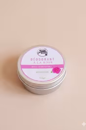 Déodorant naturel à la rose 50g Rose Soffi – crème déodorant 100% naturel sans aluminium coopérative Maroc - miniature 1