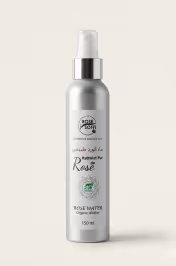 Flacon spray aluminium 150ml eau de rose BIO Ward Bladi – hydrolat pur Rose de Damas bio Maroc - miniature 1