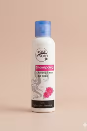 Flacon shampoing eau de rose 200ml Ward Bladi – cheveux secs –  Maroc - miniature 1