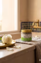 Mode d'emploi masque purifiant argile verte – fabrication artisanale Maroc coopérative agricole Soffi - miniature 6