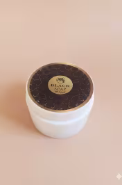Savon noir marocain rose eucalyptus beldi – hammam purifiant naturel 100% coopérative  - miniature 2