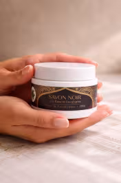 Tenu main savon noir beldi rose eucalyptus – soin purifiant hammam nature - miniature 4