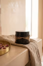 Savon noir marocain à la rose et huile d'argan – beldi hammam traditionnel 100% naturel Maroc – 200 g - miniature 4