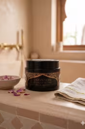 Rituel hammam savon noir rose argan – gommage corps traditionnel marocain beldi - miniature 5