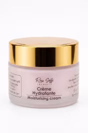 Pot crème hydratante mains 50ml Rose Soffi – Eau de rose argan karité bio Maroc - miniature 1