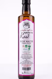 Flacon en verre 500ml eau de rose BIO Ward Bladi – Hydrolat pur Rose de Damas certifié ECOCERT MA-BIO-154 - miniature 2
