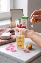 Application huile essentielle rose à huile graines figue Barbarie 15ml biologique – Rose Soffi coopérative Kelaat Mgouna - miniature 2