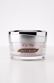 Pot crème hydratante visage 50ml Rose Soffi cosmetic – crème rose huile essentielle karité Kelaat Mgouna Maroc - miniature 1