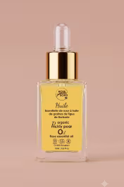 Boîte huile essentielle rose à huile graines figue Barbarie 15ml biologique – Rose Soffi coopérative Kelaat Mgouna - miniature 1