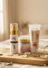 Pack Beauté Naturelle – Gommage, Masque & Sérum Capillaire